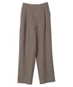 Green Parks 麻調ストレートパンツ