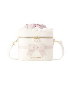 Maison de FLEUR ローズブーケキューブショルダーバッグ