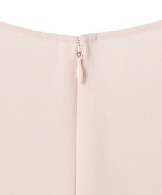 ICB 【洗える】BackSatinAmunzen フリルブラウス