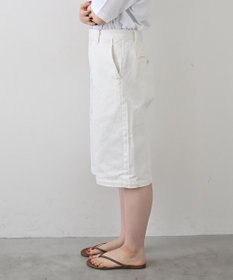 woadblue ＜坪田あさみさんコラボ＞ Marine Shorts マリンショーツ ハーフパンツ ホワイト