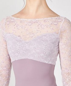 Chacott 【Nela ライン】ロングスリーブレオタード