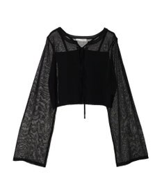 Green Parks ・swing by SET2点ニットカーデ&ニットキャミ