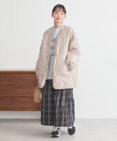 earth music&ecology キルティングハーフコート