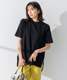 23区 【洗える】コットンポリエステル 半袖 ニット