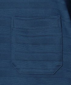 JOSEPH ABBOUD クールビズ【オーガニックコットン使用・日本素材】リンクスボーダー ポロシャツ