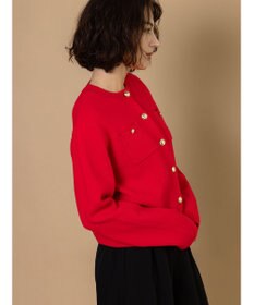 Te chichi 【R by Te chichi】ポケット付きミラノリブカーディガン《2025winter catalog item》