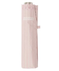 MOONBAT 【軽量】マッキントッシュ フィロソフィー 晴雨兼用日傘 折りたたみ傘 ストライプ／遮光 遮熱 UV