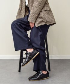 INTER-CHAUSSURES 【ANGEL ALARCON】レースアップフラットレザースニーカー
