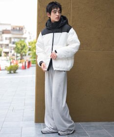 WEGO 【25年秋冬新作/ユニセックス着用ITEM/SMLサイズ展開】2WAYパファーブルゾン