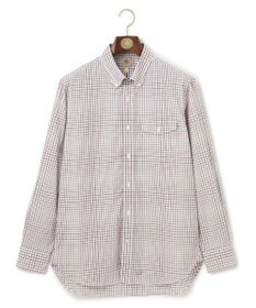 J.PRESS MEN ポプリンマルチチェック ボタンダウンシャツ