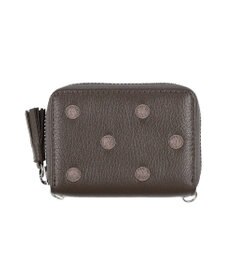 UNBILLION ペルケ perche / ドット刺繍ジャバラチャームウォレットショルダー