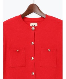 Te chichi 【R by Te chichi】ポケット付きミラノリブカーディガン《2025winter catalog item》