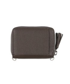 UNBILLION ペルケ perche / ドット刺繍ジャバラチャームウォレットショルダー