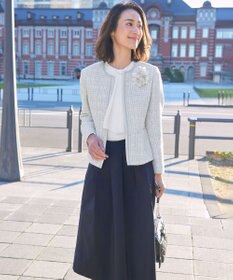 J.PRESS LADIES トリプル コサージュ