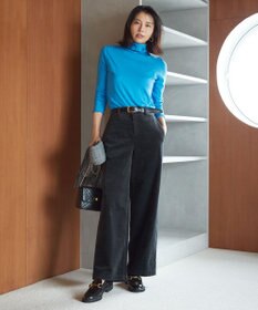 23区 【洗える】スムージーコットン シアー ニット