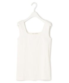 ICB 【新色追加・WEB限定カラーあり・洗える】ブロードステッチリブ タンクトップ