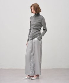 uncrave アセテートヴィンテージサテン ワイドパンツ