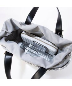 UNBILLION カシュカシュ cachecache / スパンコールかごトートバッグ