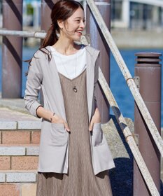 Tiaclasse 【2点セット・洗える】変形プリーツキャミワンピース＆Tシャツ