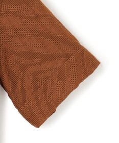 ICB 【洗える】ゼブラシアーJQ クロップドシャツ