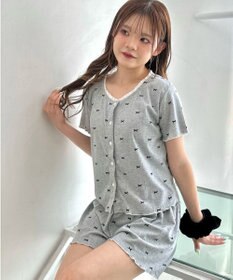 WEGO 総柄セットアップルームウェア