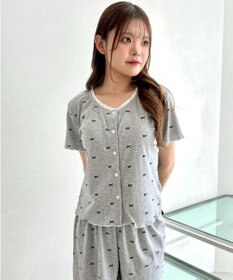 WEGO 総柄セットアップルームウェア