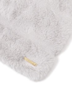 MOONBAT FURLA フェイクファーティアードマフラー