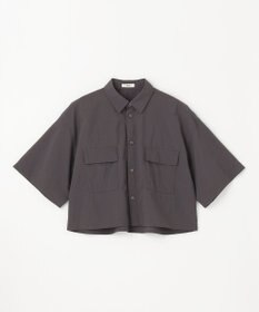 NAVE 【ReNAVE・洗える/撥水加工/接触冷感/UVケア/セットアップ】ナイロンタスラン シャツ