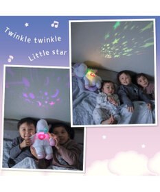 Mother garden ユニコーン おやすみシアター 白 桃