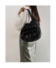 UNBILLION カシュカシュ cachecache / フリルトートバッグ