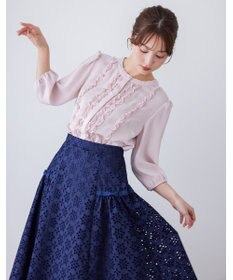 TOCCA 【消臭】PROMISE RIBBON ROSETTE ブラウス