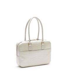 A.D.M.J. 【牛革】クロコ型押し ボストン28cm