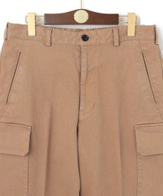 J.PRESS MEN コットンピケストレッチ カーゴパンツ