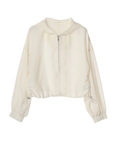 earth music&ecology シアーフードブルゾン