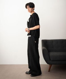 WEGO リングドットヘンリーネックリブT（SS）