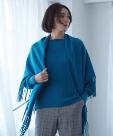 自由区 【洗える】ソフトウールハイゲージ ドルマンスリーブニット