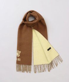 AURORA 【 ANNA SUI（アナ スイ）】ウールリバーシブルマフラー