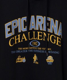 WEGO 【ユニセックス着用ITEM/手洗い可】ロゴノースリーブパーカー