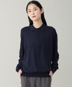 UNFILO MENS 【男女兼用】ソフトサーモ アンチピリングニット ポロ