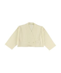 Green Parks ショート丈ミラノリブカーディガン