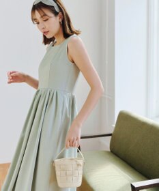 Tiaclasse  【ストラップ付き】編みこみミニバゲットバッグ