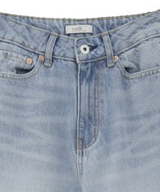 earth music&ecology 【セルフカット可】ワイドデニムパンツ