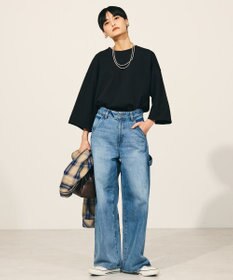 AMERICAN HOLIC ペインターワイドデニム