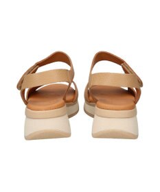 INTER-CHAUSSURES 【Oh my Sandals】ベルクロローヒールサンダル