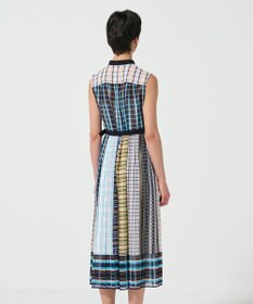 GRACE CONTINENTAL マルチチェックワンピース