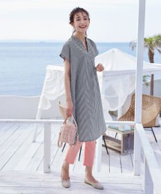 Tiaclasse  【ストラップ付き】編みこみミニバゲットバッグ