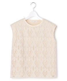 23区 【先行予約】コードエンブロイダリージャージー フレンチスリーブ カットソー