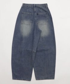 WEGO サマーデニムバレルレッグパンツ