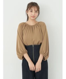 earth music&ecology パフスリーブカットソー