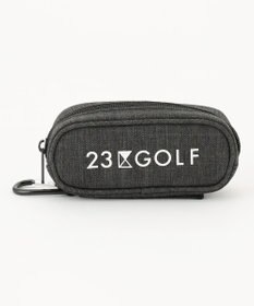 23区GOLF 【UNISEX】メランジシリーズ ボールポーチ